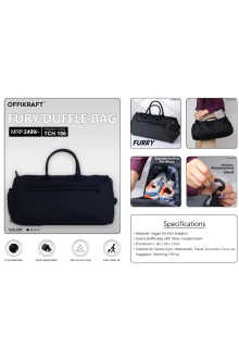 Offikraft Fury Duffle Bag